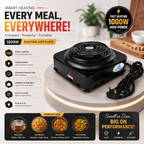 ✨HOT SELL 50% Off TODAY✨LIMITED OFFER 🔥HeatPro Portable Electric Hot Plate | Fast Heating Single Burner Electric Stove