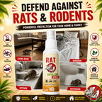 ✨HOT SELL 60% Off TODAY✨LIMITED OFFER 🔥Rat Repellent Spray – Safe, Effective, and Eco-friendly
