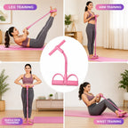 ✨HOT SELL 50% Off TODAY✨LIMITED OFFER 🔥Pull Reducer Yoga Pedal Puller Resistance Bands (4-Tube)